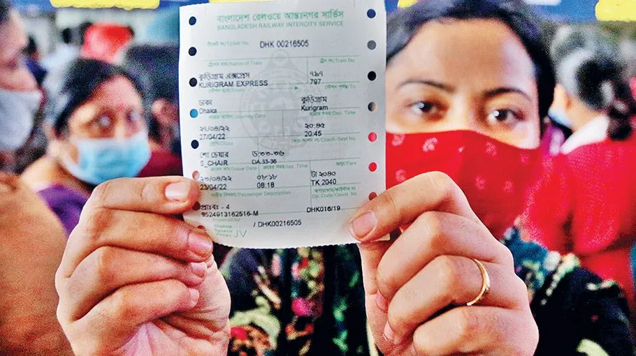 Railway Train Ticket