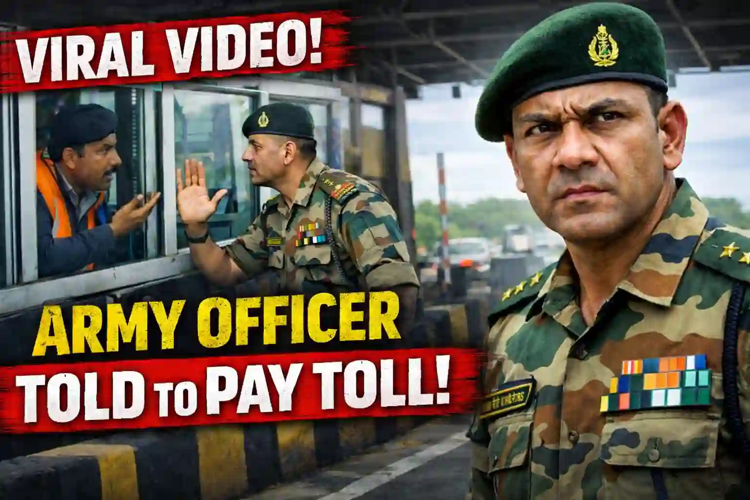 Are Army Soldiers exempted from Toll on Highways while on Leave?